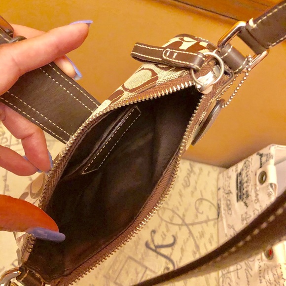 Authentic Coach no. G3U-6362 small shoulder bag - Picture 5 of 6